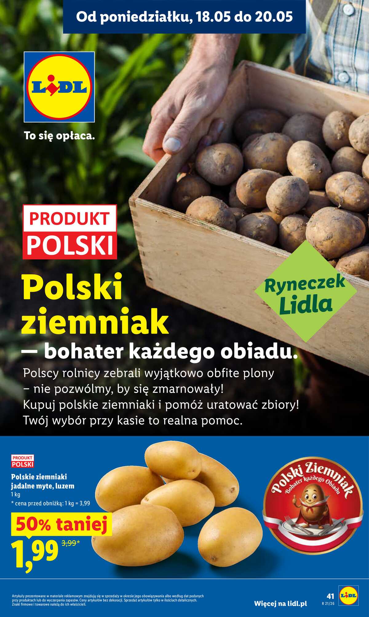 Leták Lidl Polsko 18.5.-20.5.2026 - Zpravodaj platný od 18.05 do 20.05 strana 41