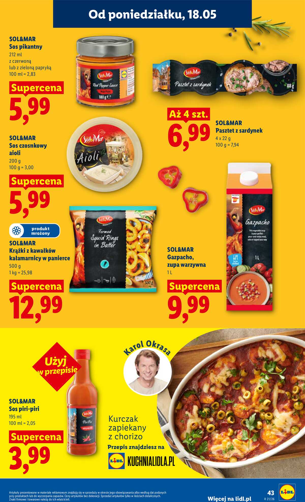 Leták Lidl Polsko 18.5.-20.5.2026 - Zpravodaj platný od 18.05 do 20.05 strana 43