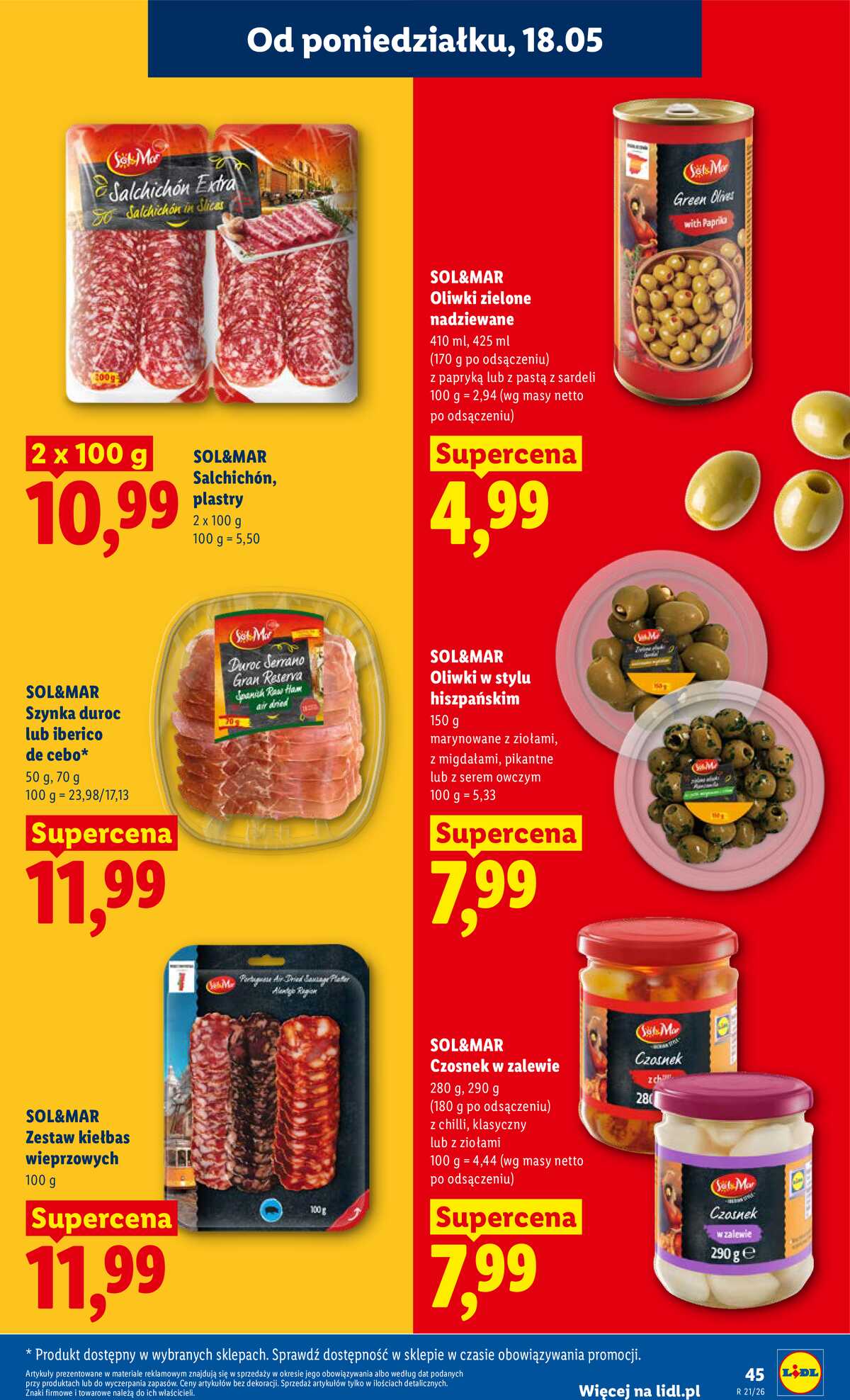 Leták Lidl Polsko 18.5.-20.5.2026 - Zpravodaj platný od 18.05 do 20.05 strana 45