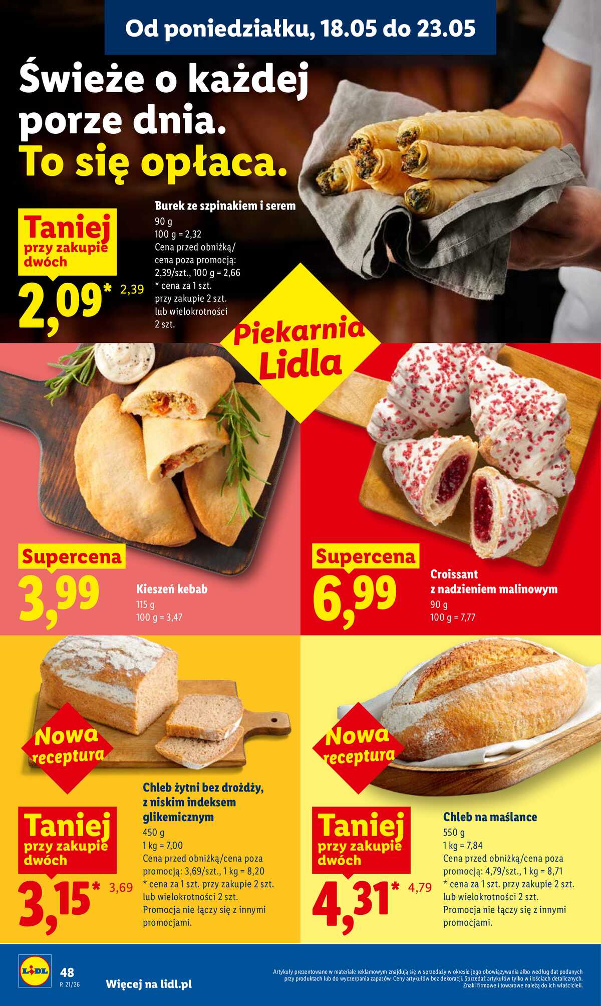 Leták Lidl Polsko 18.5.-20.5.2026 - Zpravodaj platný od 18.05 do 20.05 strana 48