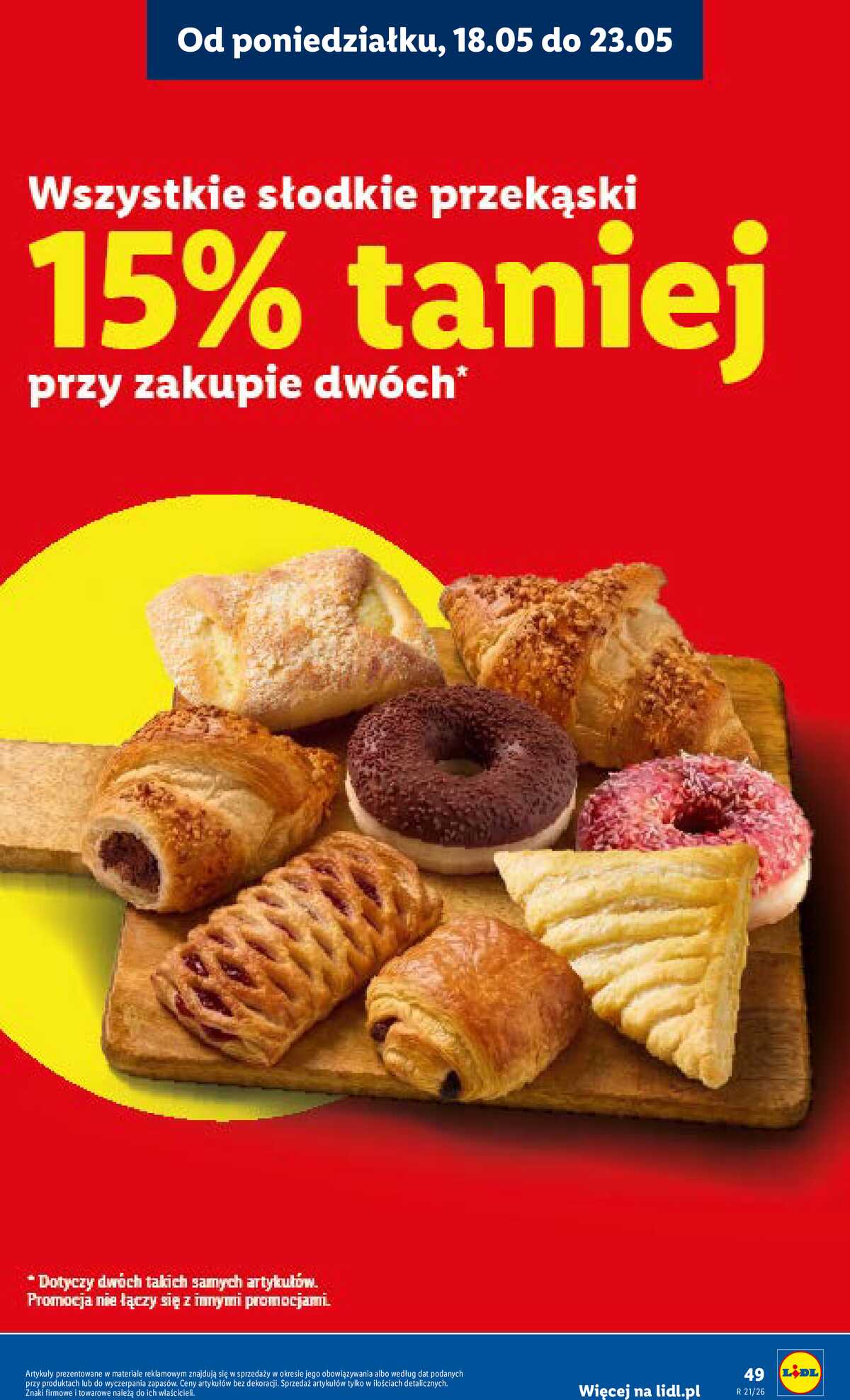 Leták Lidl Polsko 18.5.-20.5.2026 - Zpravodaj platný od 18.05 do 20.05 strana 49