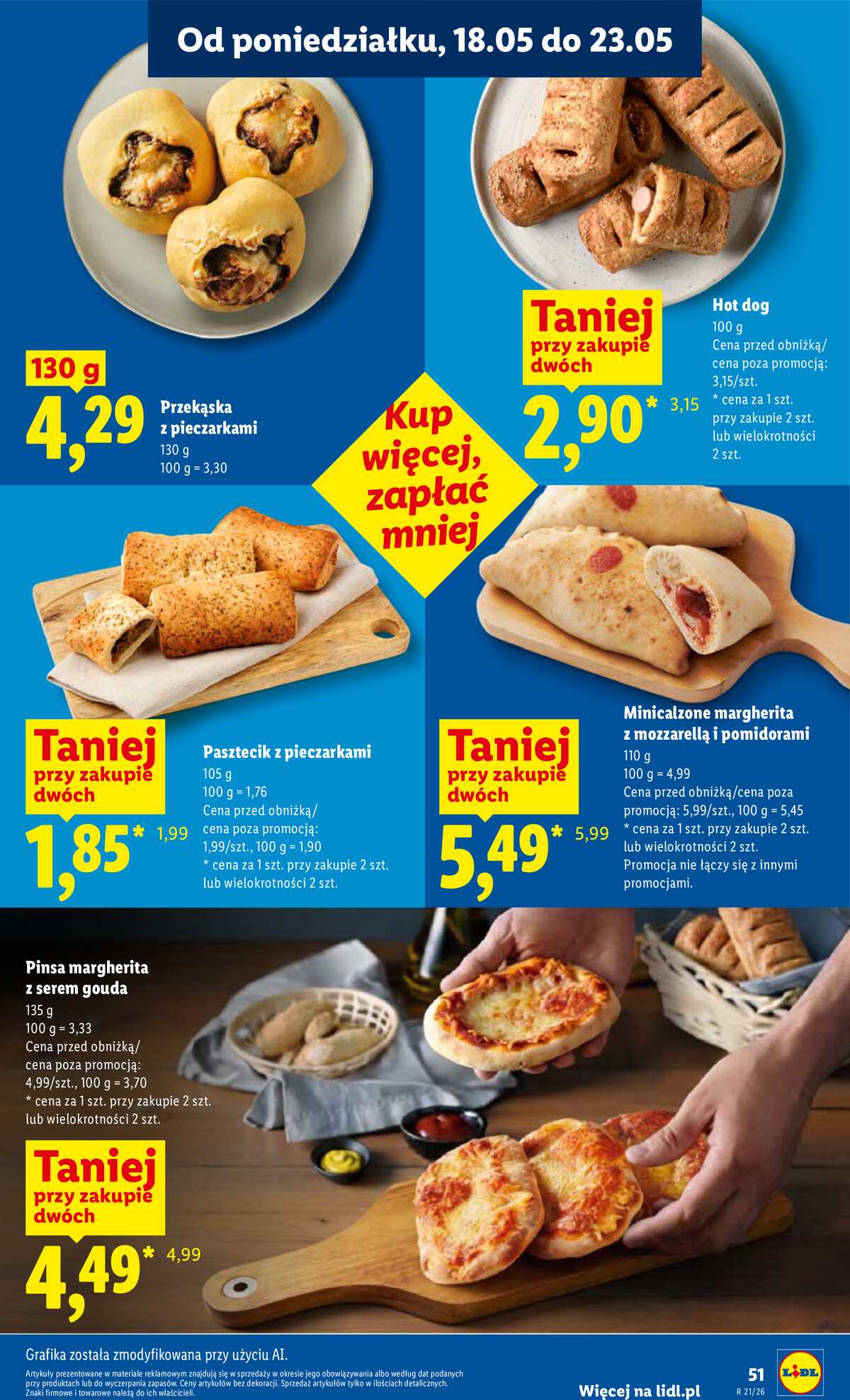Leták Lidl Polsko 18.5.-20.5.2026 - Zpravodaj platný od 18.05 do 20.05 strana 51