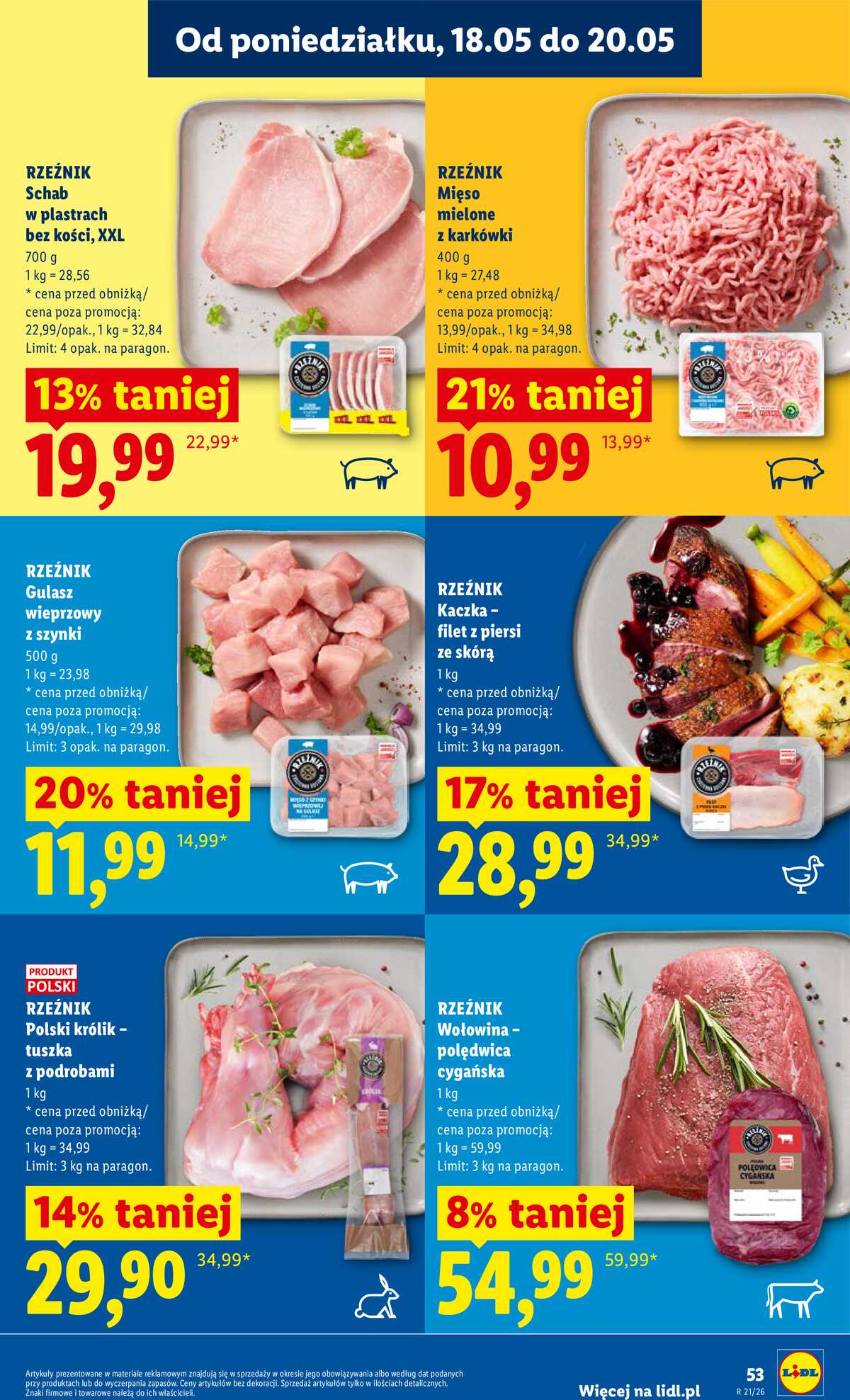 Leták Lidl Polsko 18.5.-20.5.2026 - Zpravodaj platný od 18.05 do 20.05 strana 53