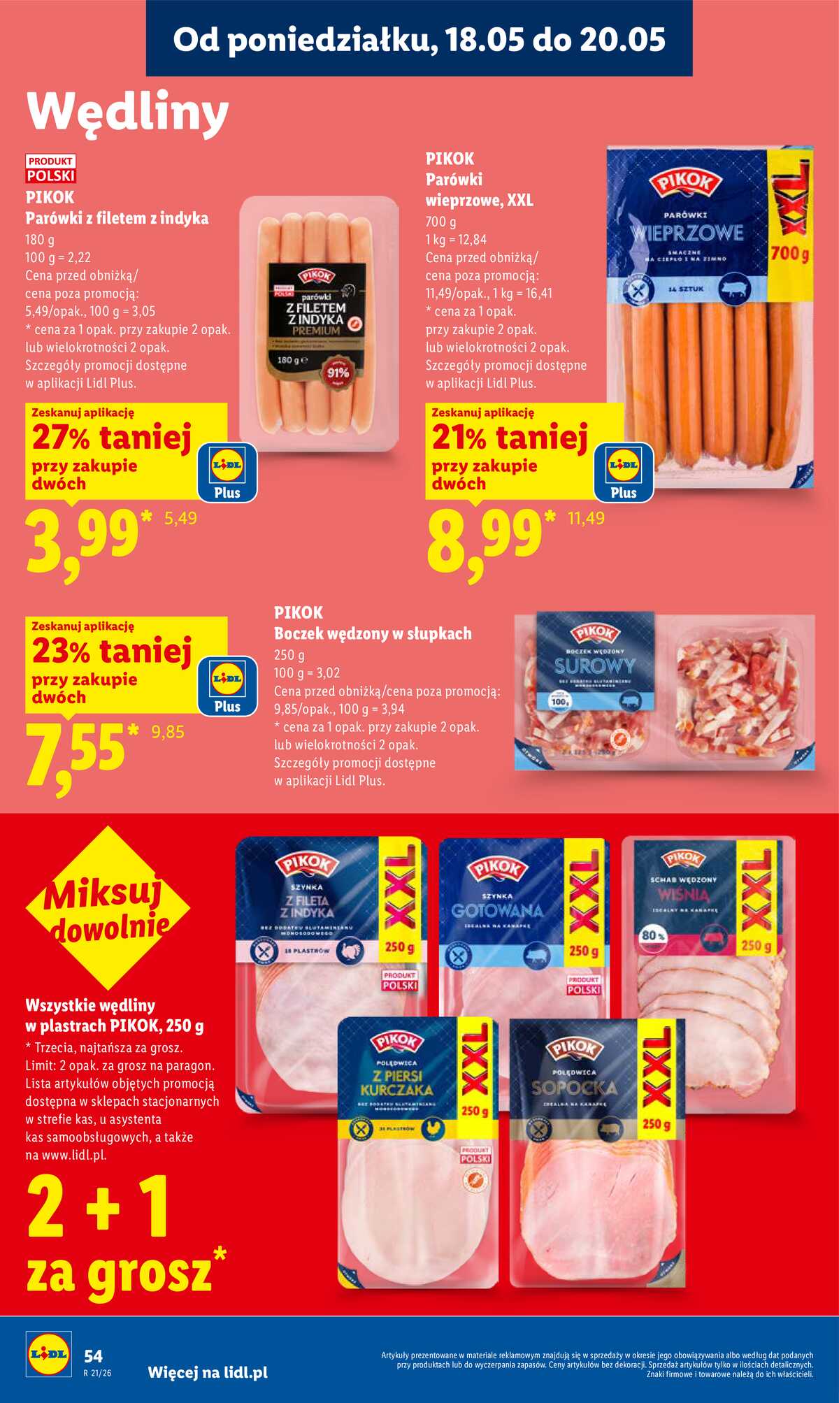 Leták Lidl Polsko 18.5.-20.5.2026 - Zpravodaj platný od 18.05 do 20.05 strana 56