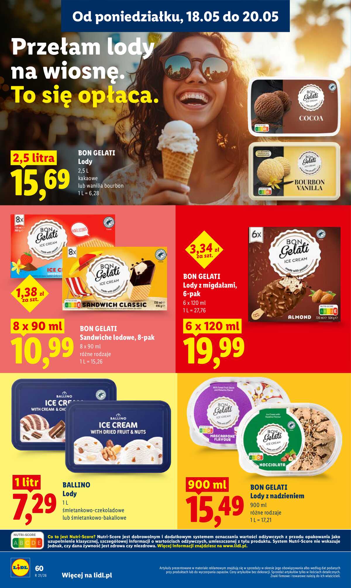Leták Lidl Polsko 18.5.-20.5.2026 - Zpravodaj platný od 18.05 do 20.05 strana 62