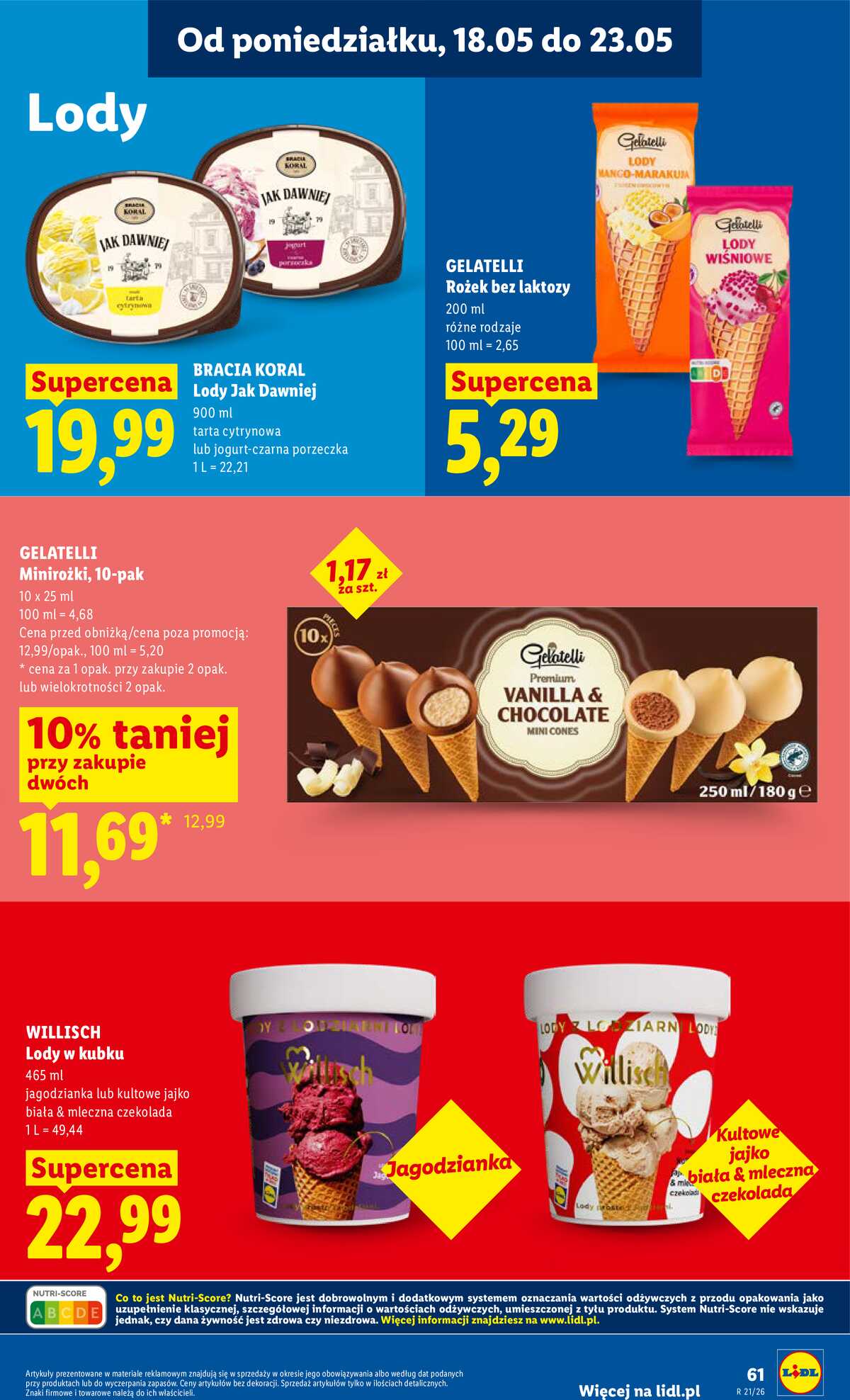 Leták Lidl Polsko 18.5.-20.5.2026 - Zpravodaj platný od 18.05 do 20.05 strana 63