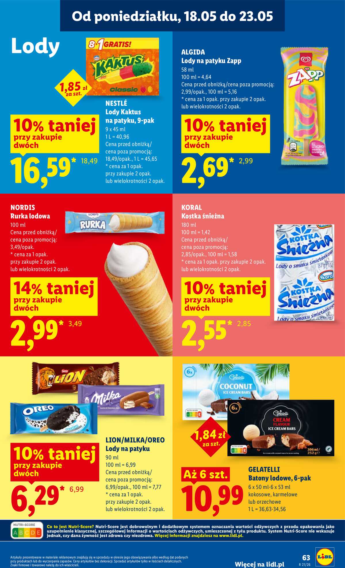 Leták Lidl Polsko 18.5.-20.5.2026 - Zpravodaj platný od 18.05 do 20.05 strana 65