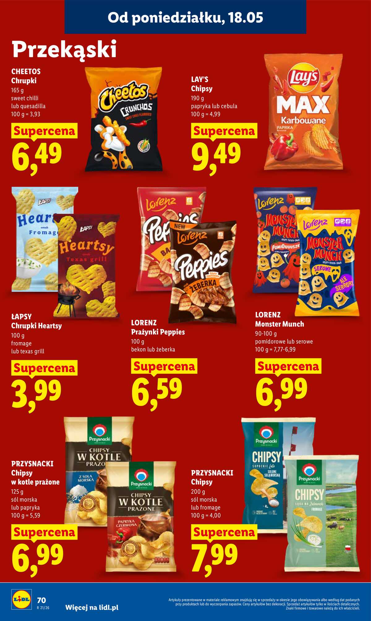 Leták Lidl Polsko 18.5.-20.5.2026 - Zpravodaj platný od 18.05 do 20.05 strana 74