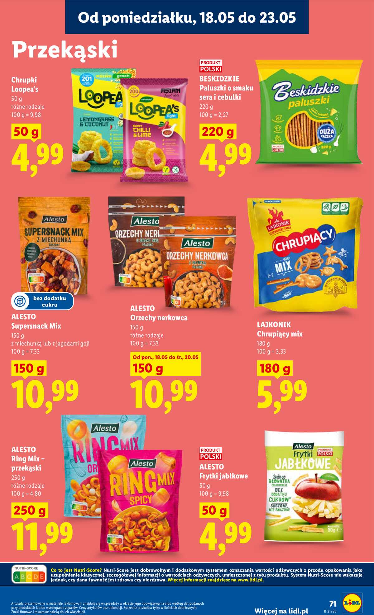 Leták Lidl Polsko 18.5.-20.5.2026 - Zpravodaj platný od 18.05 do 20.05 strana 75