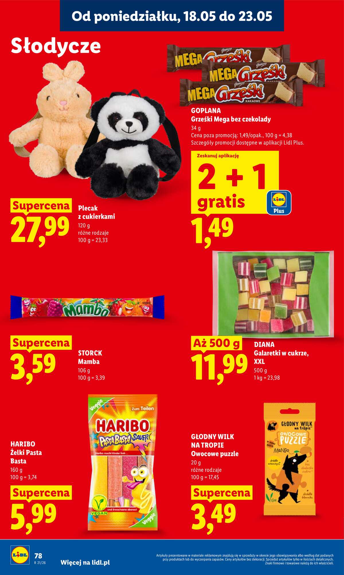 Leták Lidl Polsko 18.5.-20.5.2026 - Zpravodaj platný od 18.05 do 20.05 strana 82