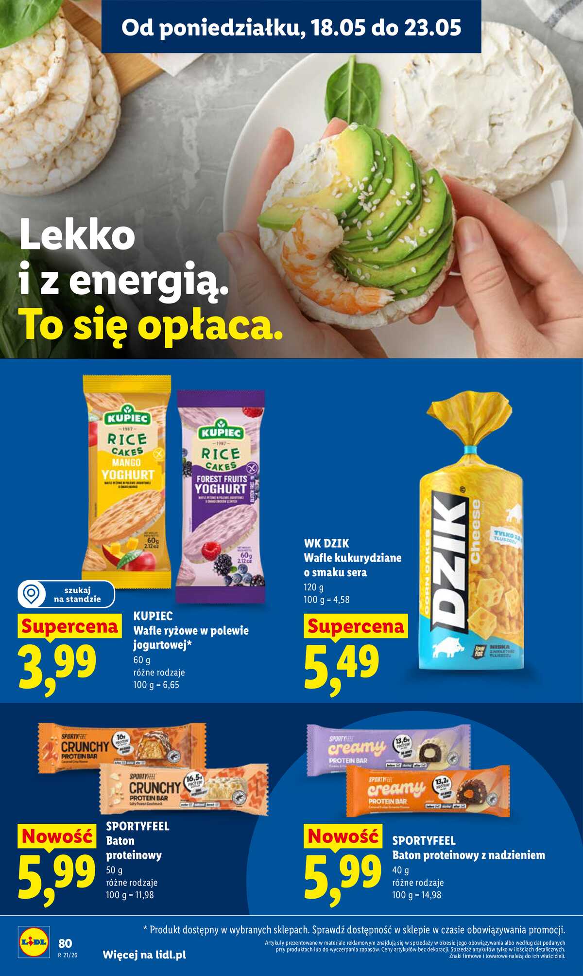 Leták Lidl Polsko 18.5.-20.5.2026 - Zpravodaj platný od 18.05 do 20.05 strana 84