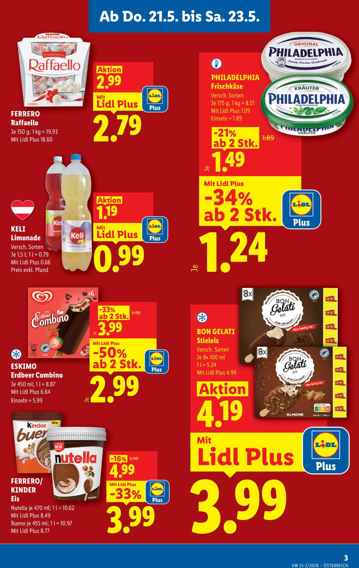 Leták Lidl Rakousko 21.5.-27.5.2026 strana 3