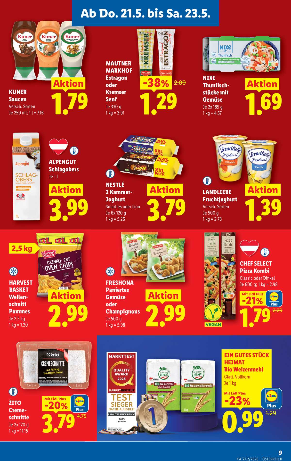 Leták Lidl Rakousko 21.5.-27.5.2026 strana 11