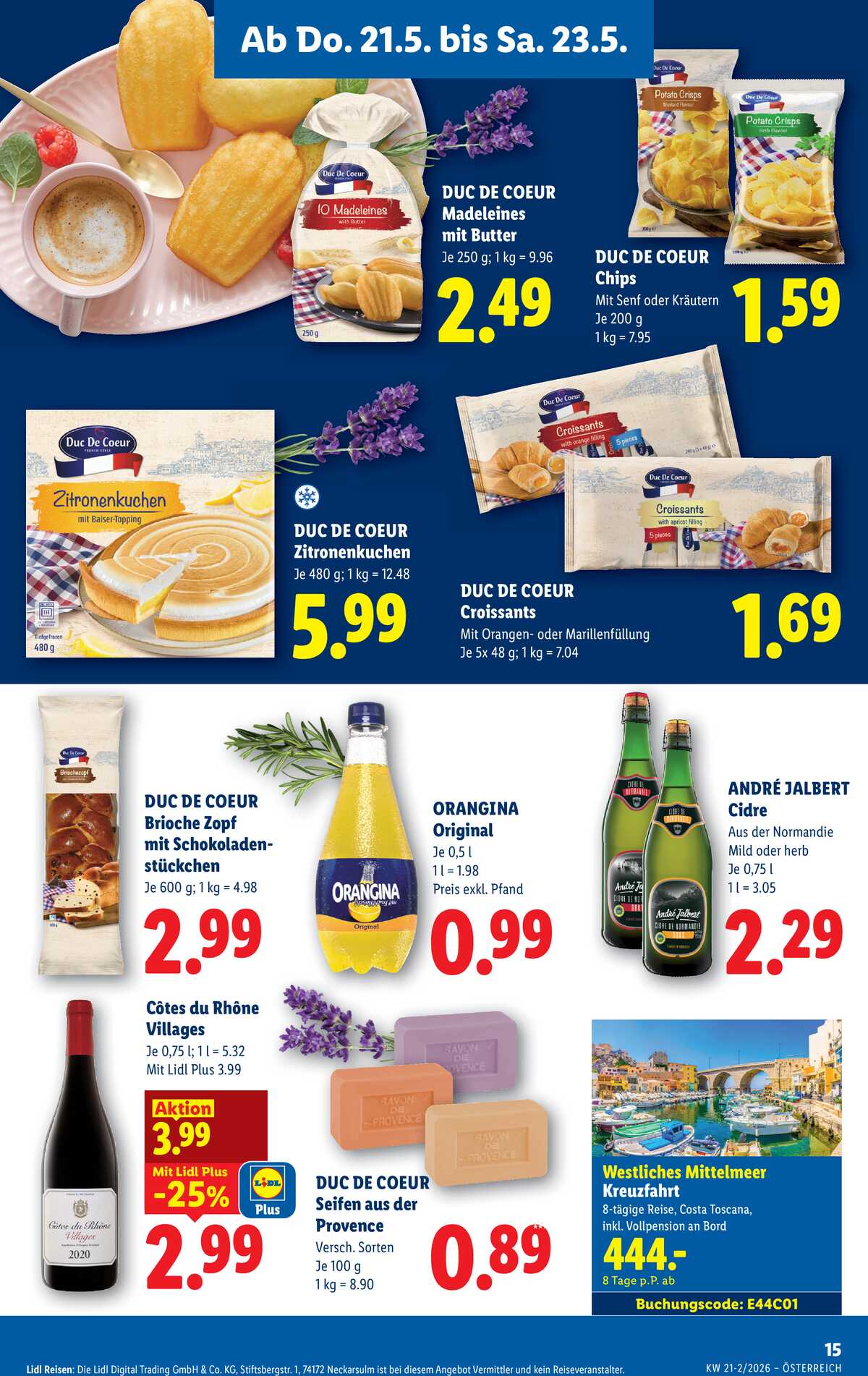 Leták Lidl Rakousko 21.5.-27.5.2026 strana 17