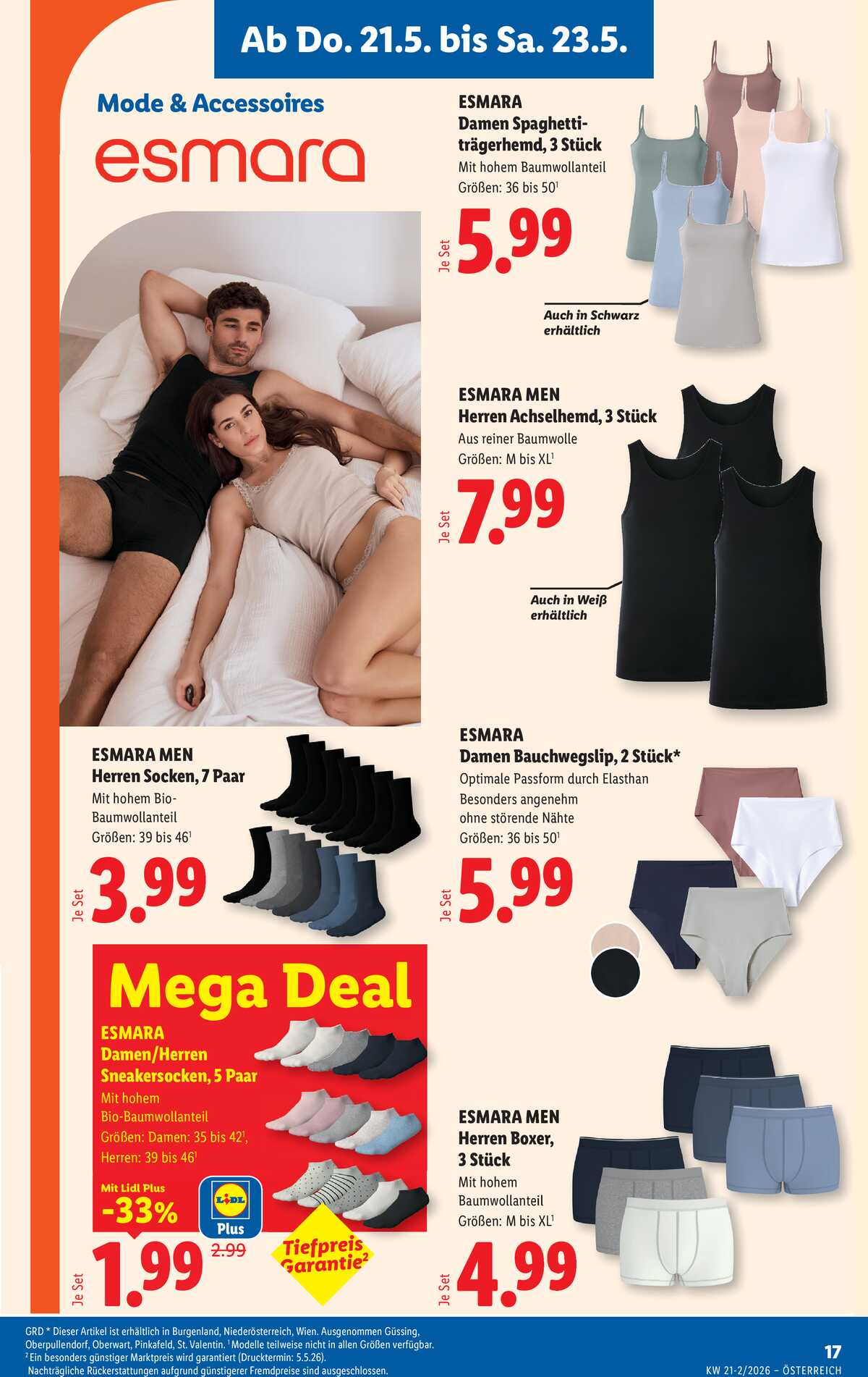 Leták Lidl Rakousko 21.5.-27.5.2026 strana 21