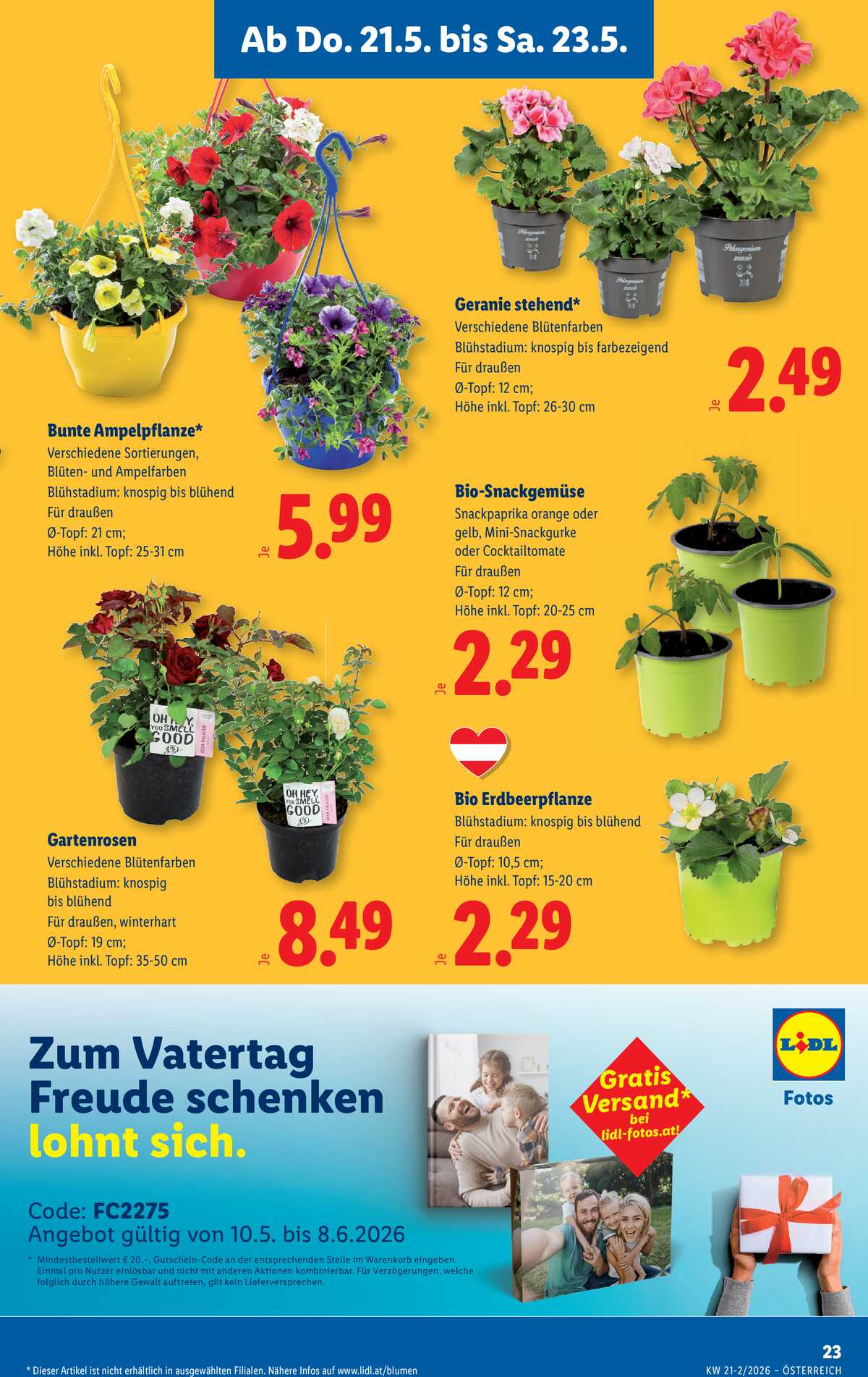 Leták Lidl Rakousko 21.5.-27.5.2026 strana 27