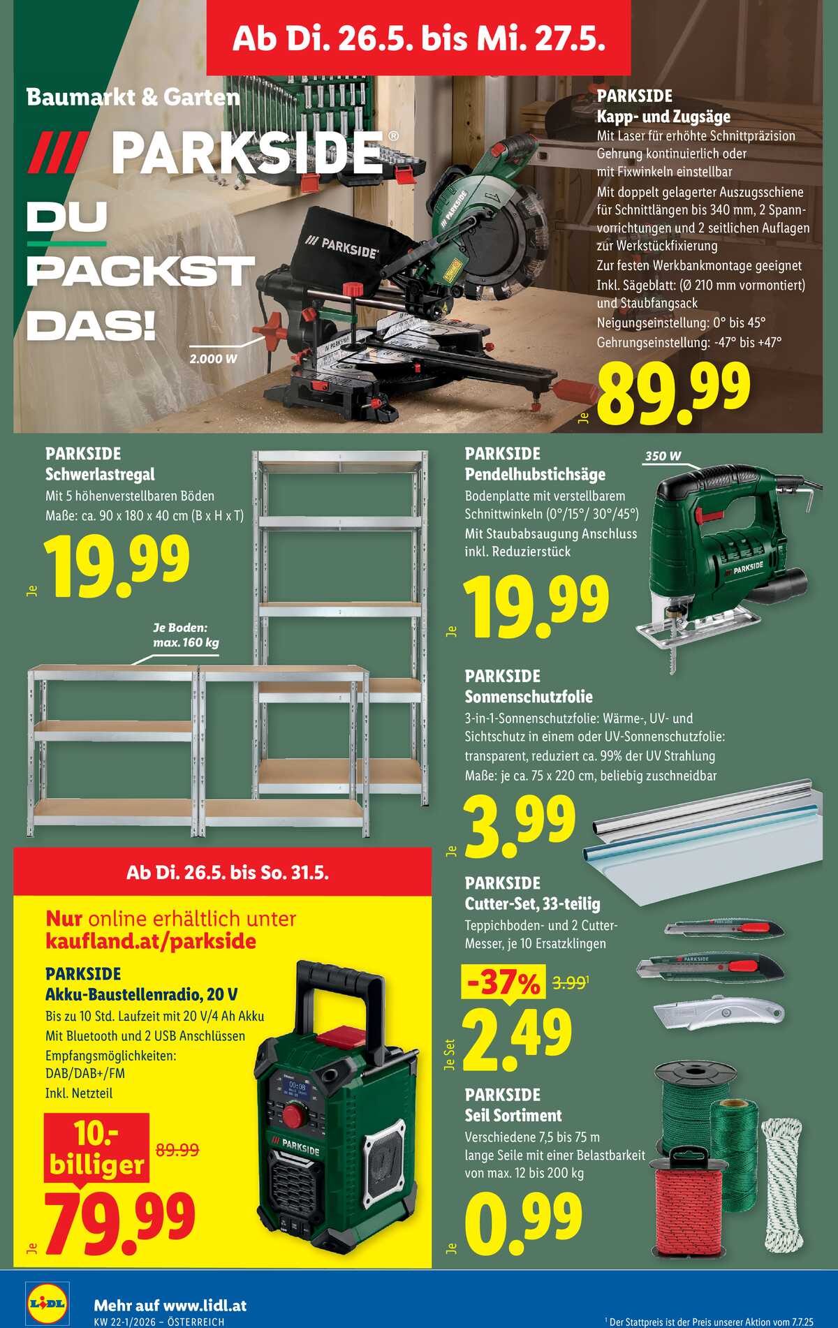 Leták Lidl Rakousko 21.5.-27.5.2026 strana 31
