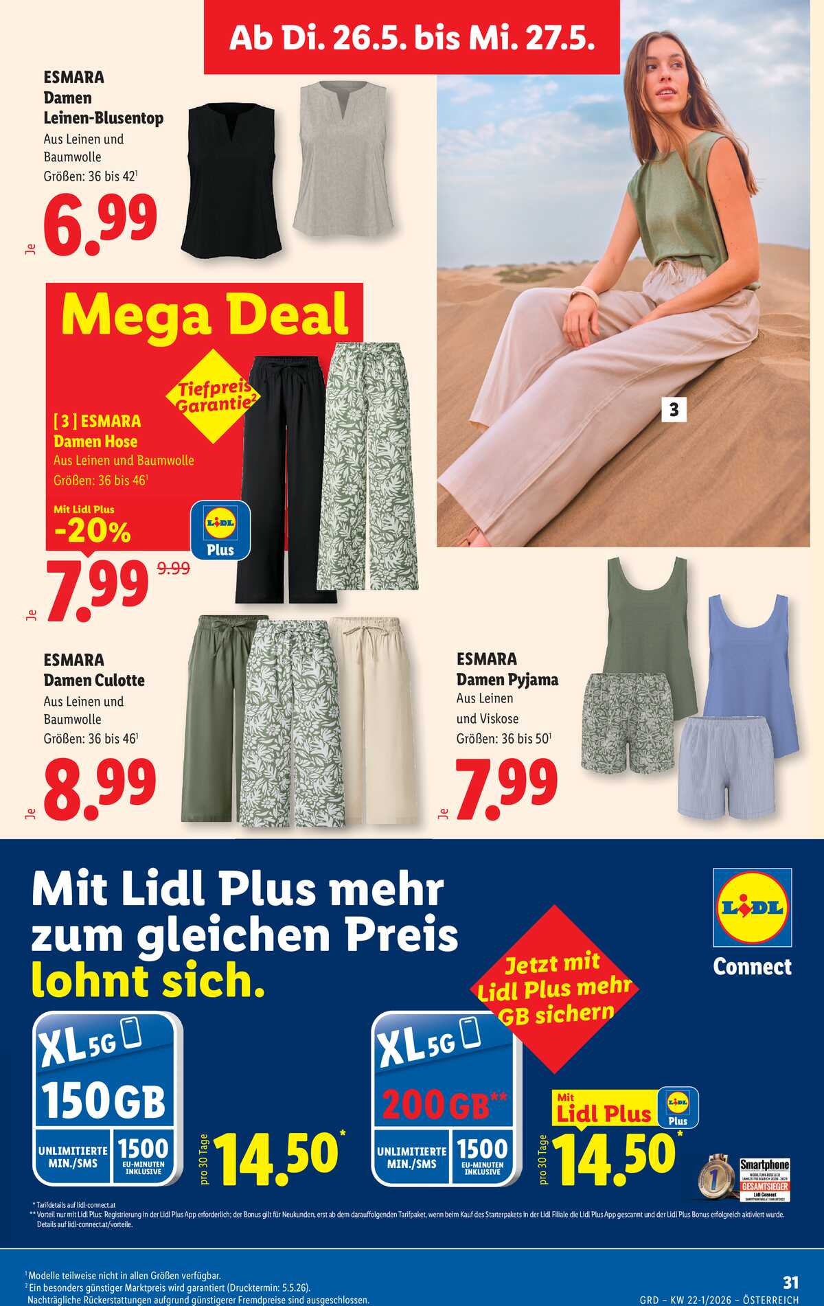 Leták Lidl Rakousko 21.5.-27.5.2026 strana 36