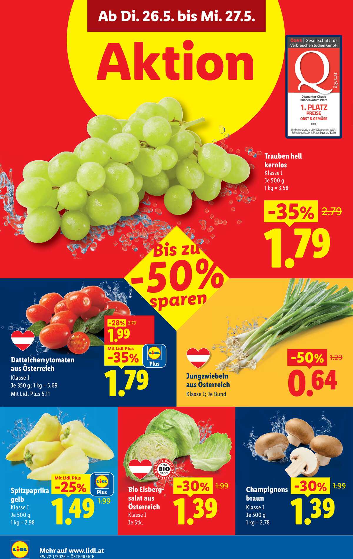 Leták Lidl Rakousko 21.5.-27.5.2026 strana 37