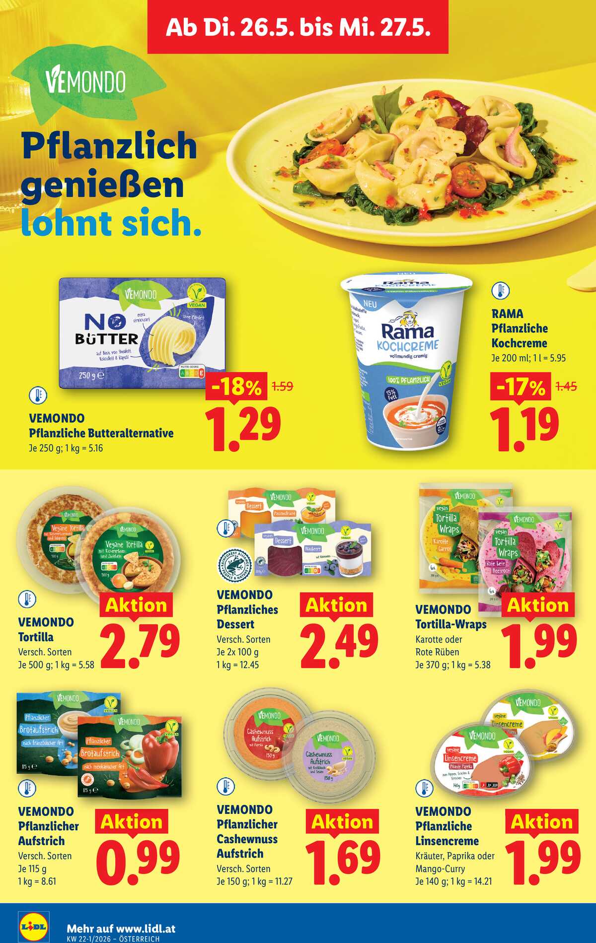 Leták Lidl Rakousko 21.5.-27.5.2026 strana 39