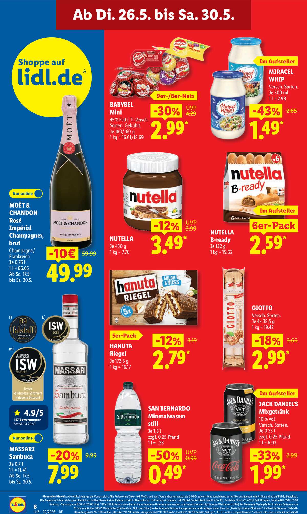 Leták Lidl Německo 26.5.-30.5.2026 strana 14