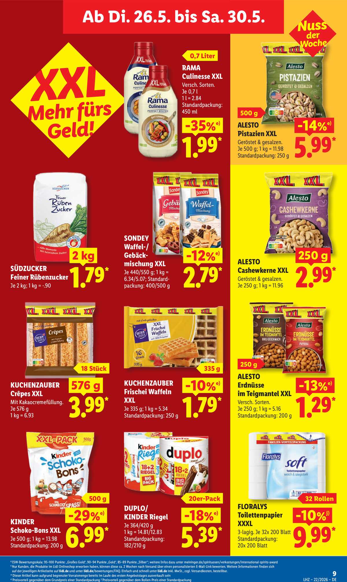 Leták Lidl Německo 26.5.-30.5.2026 strana 15