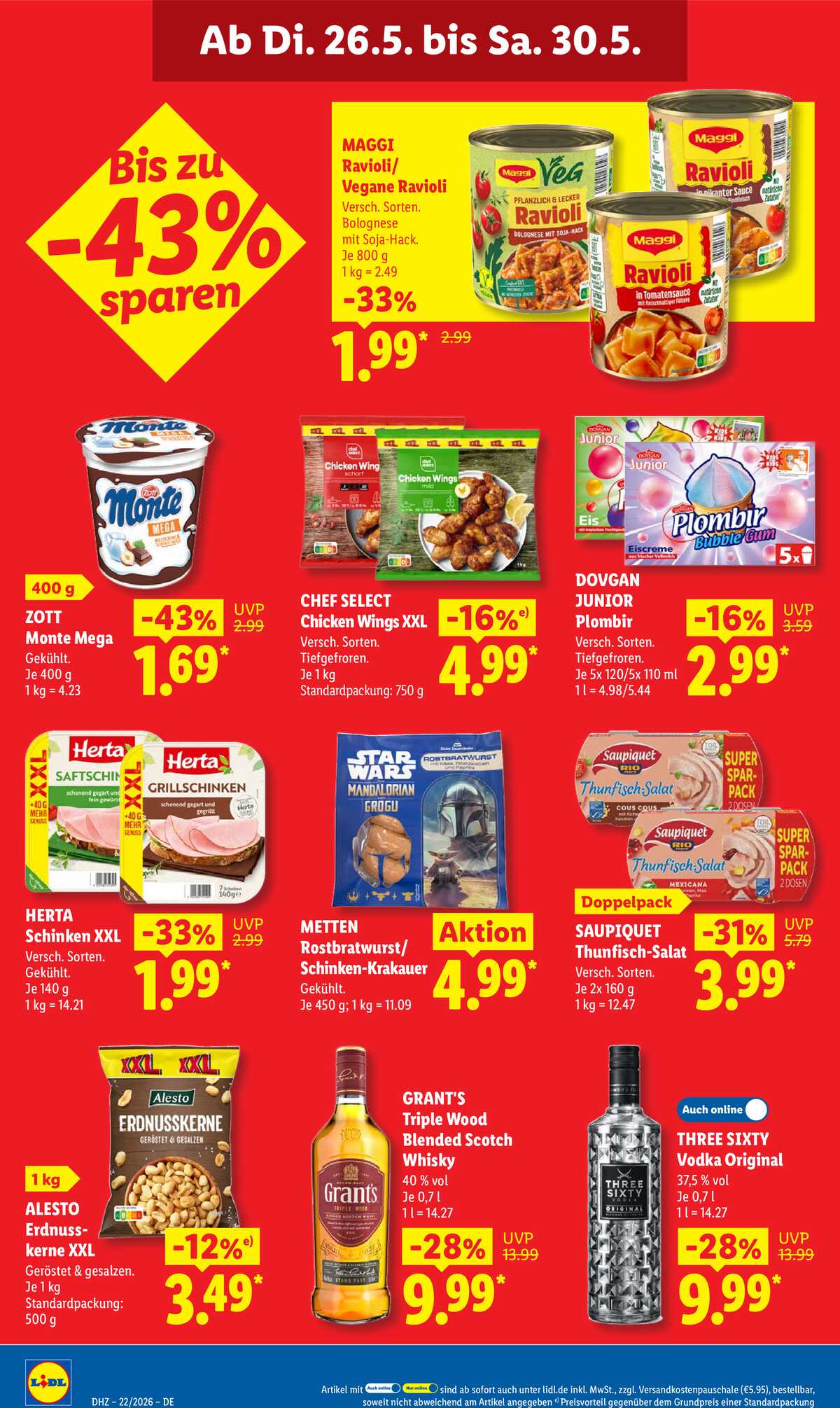 Leták Lidl Německo 26.5.-30.5.2026 strana 16
