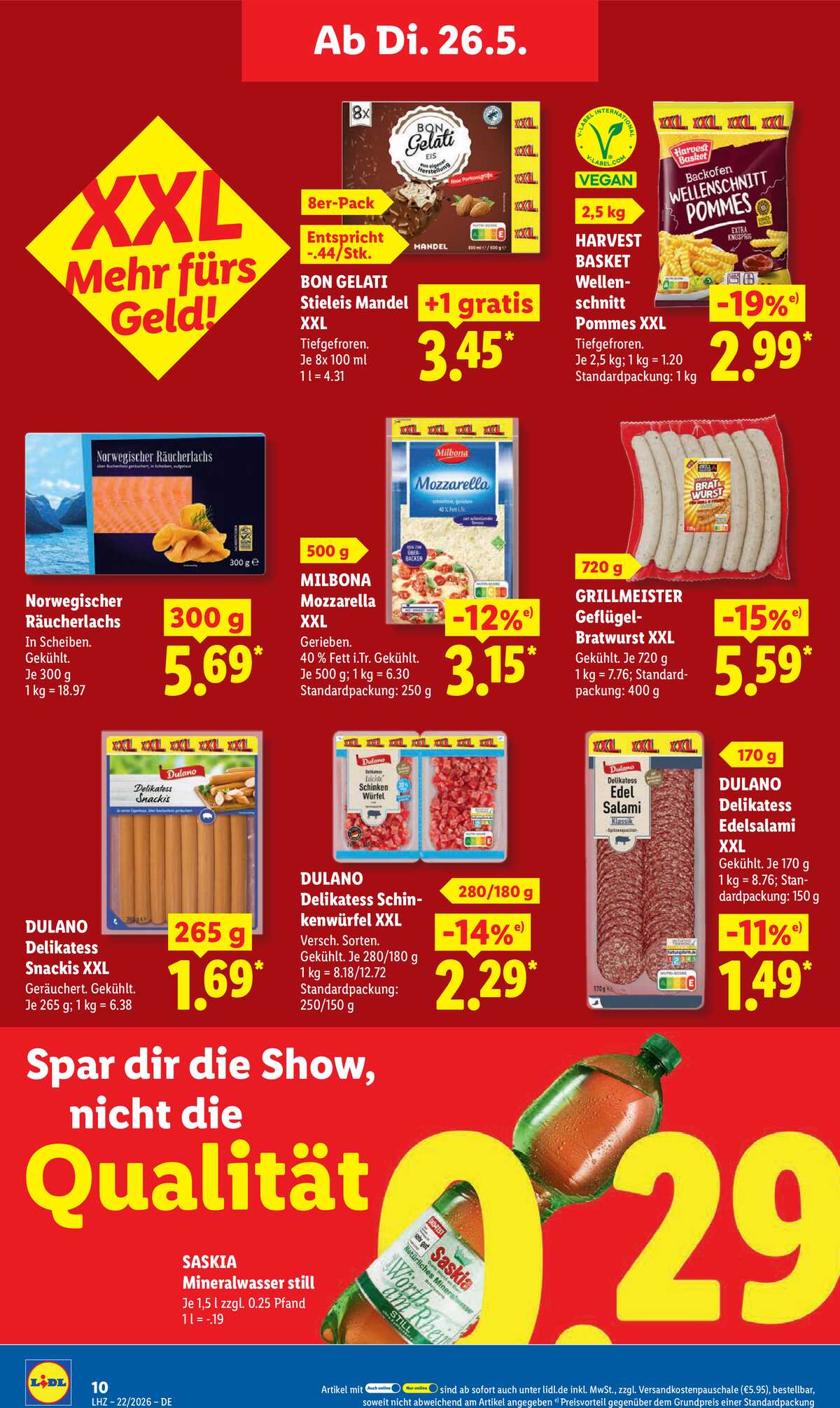 Leták Lidl Německo 26.5.-30.5.2026 strana 18