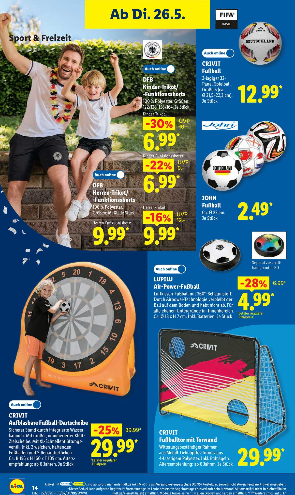 Leták Lidl Německo 26.5.-30.5.2026 strana 22