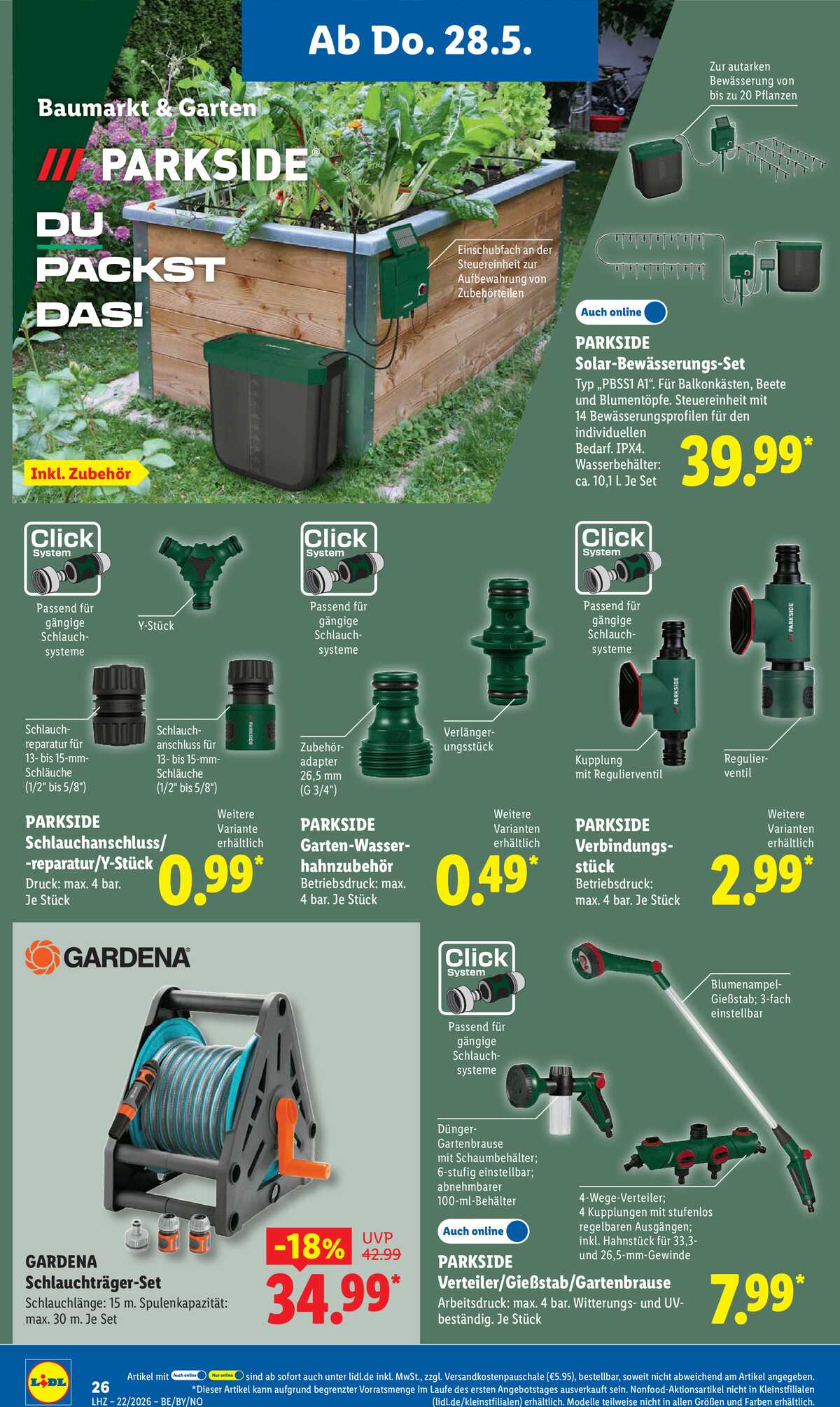 Leták Lidl Německo 26.5.-30.5.2026 strana 38