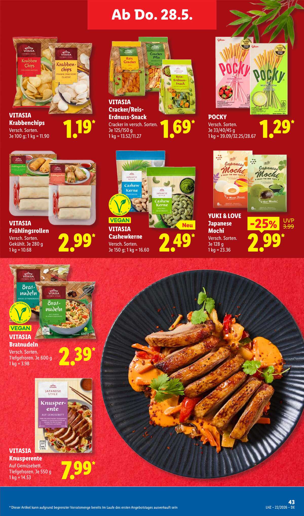 Leták Lidl Německo 26.5.-30.5.2026 strana 57