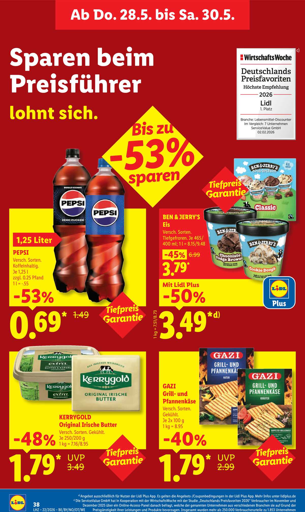 Leták Lidl Německo 26.5.-30.5.2026 strana 64