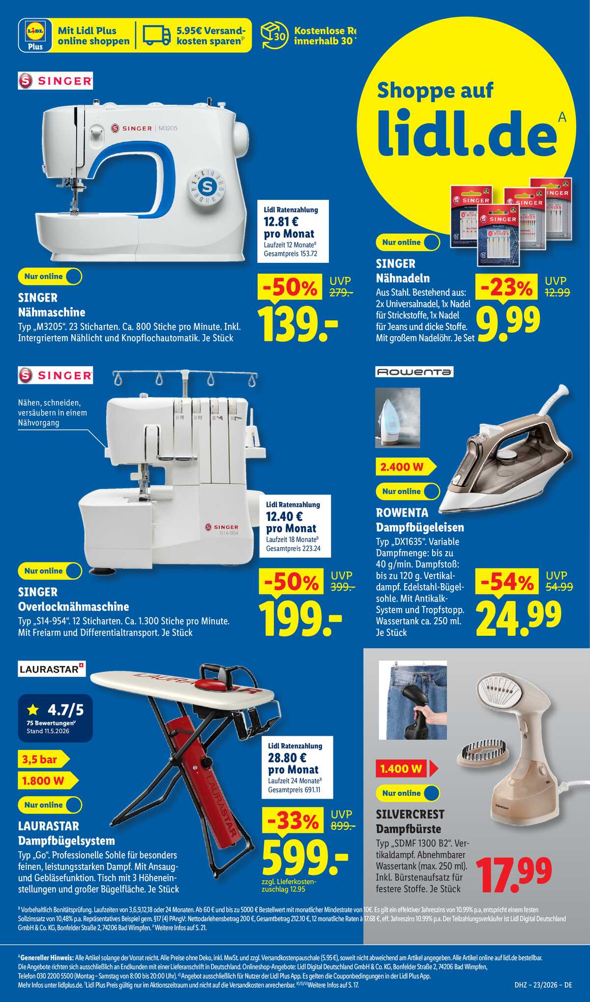 Leták Lidl Německo 1.6.-6.6.2026 strana 11