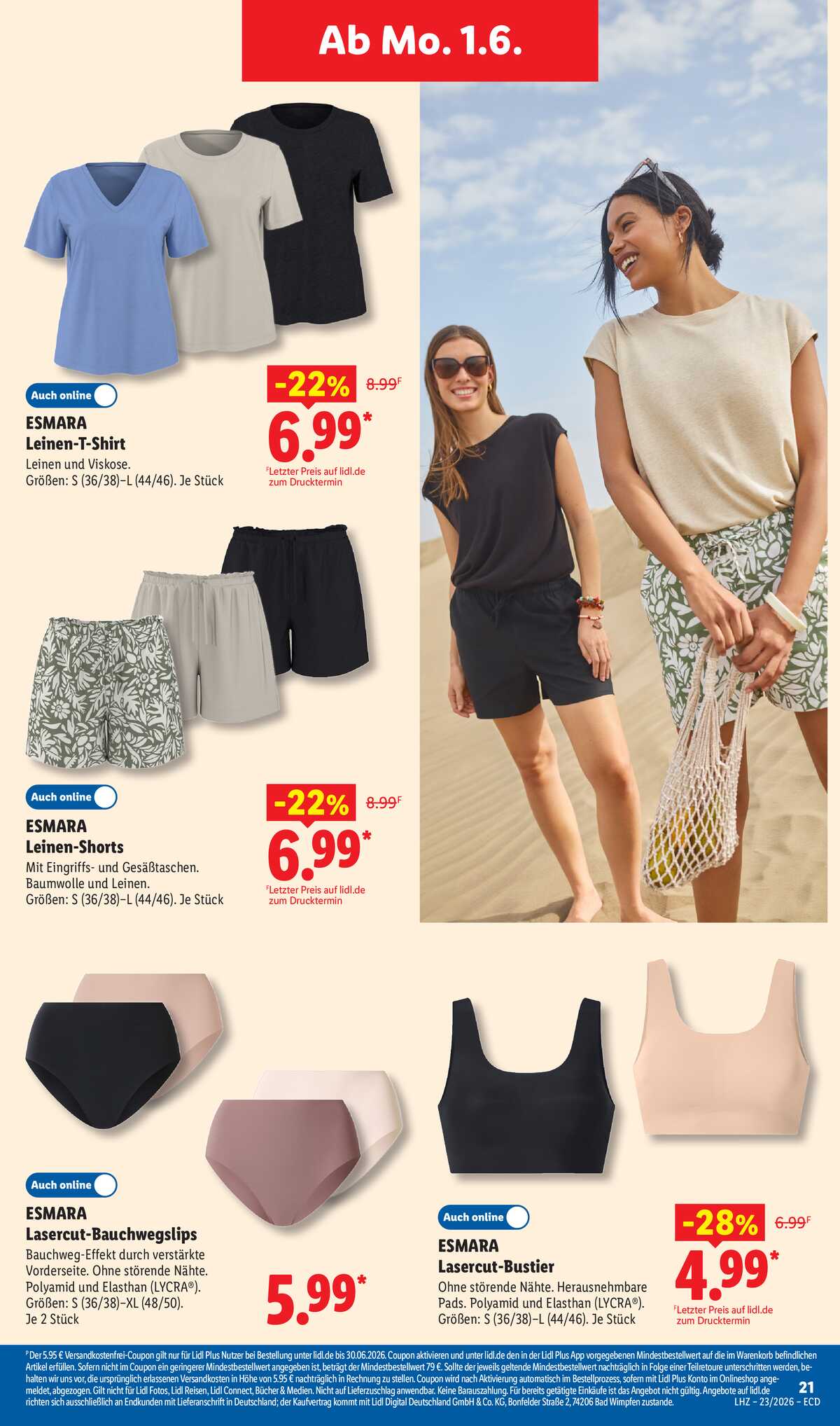 Leták Lidl Německo 1.6.-6.6.2026 strana 15