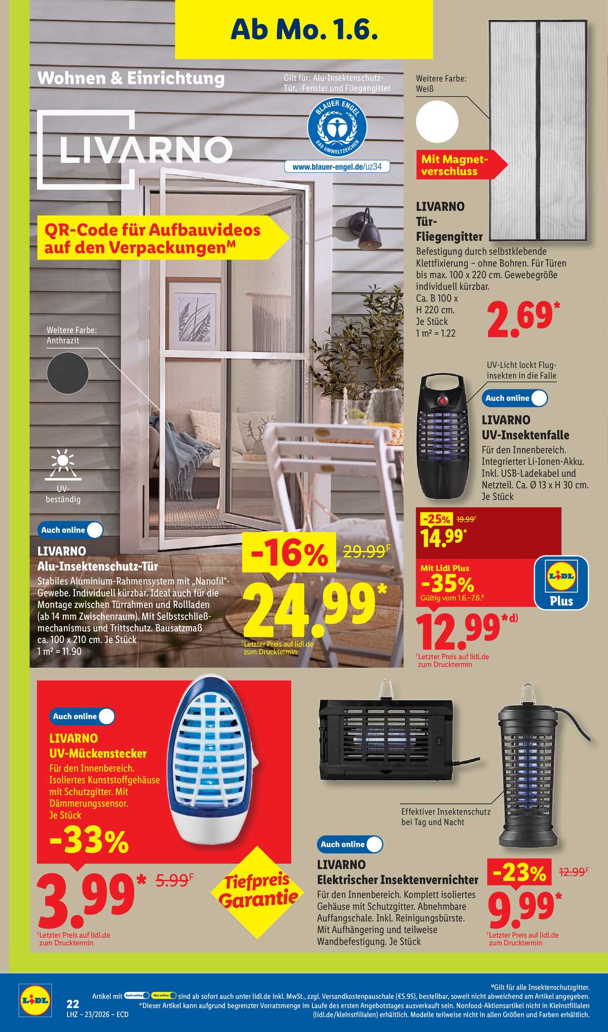 Leták Lidl Německo 1.6.-6.6.2026 strana 16