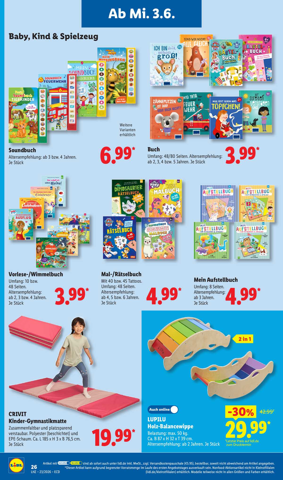 Leták Lidl Německo 1.6.-6.6.2026 strana 20