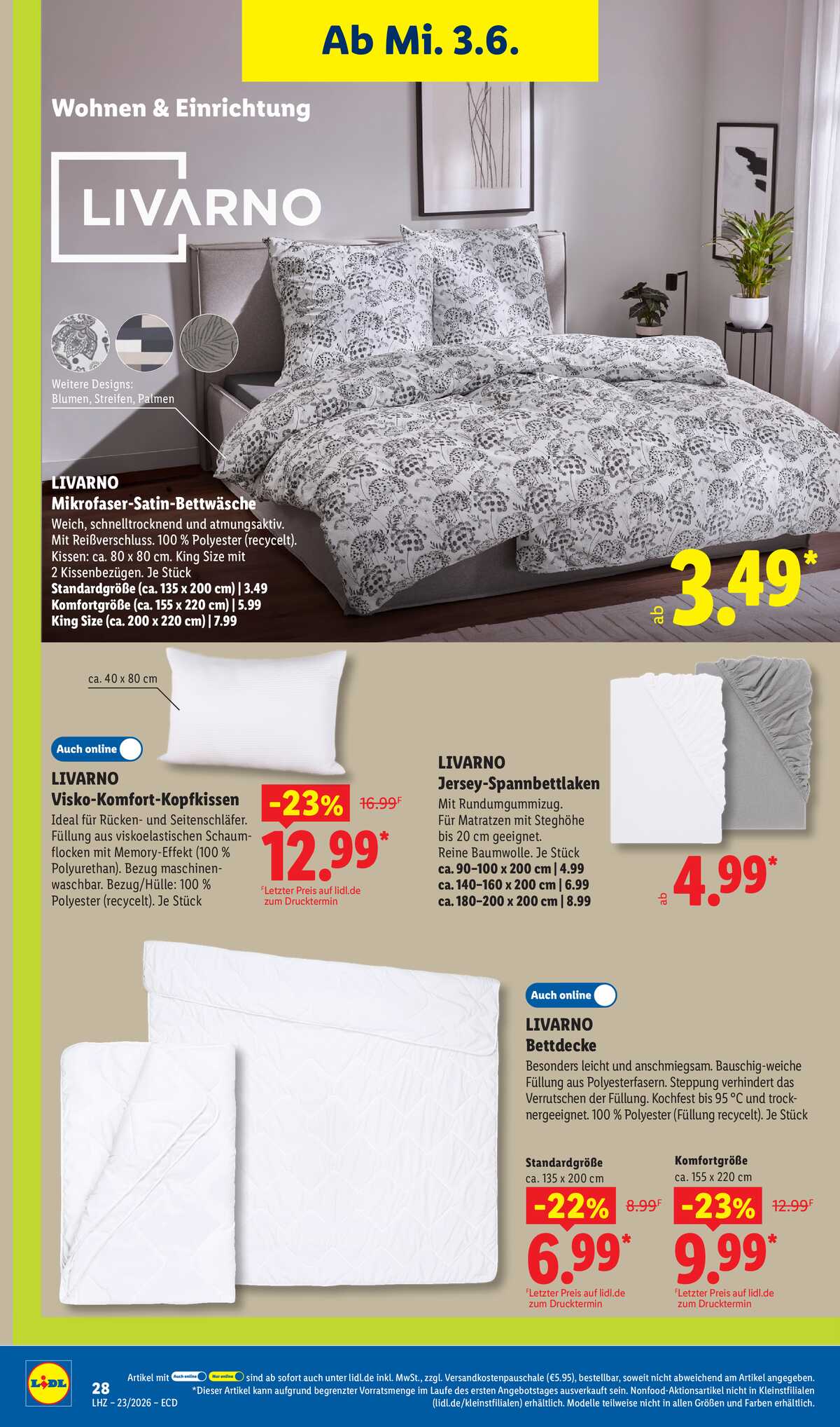 Leták Lidl Německo 1.6.-6.6.2026 strana 22