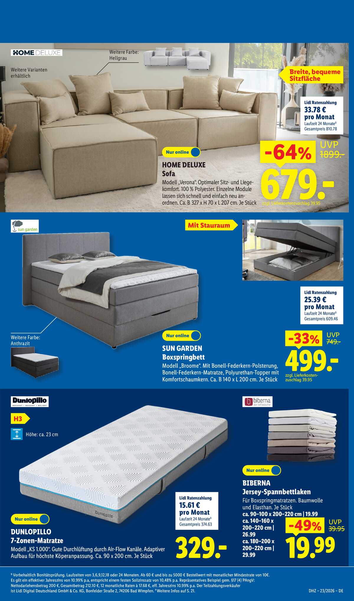 Leták Lidl Německo 1.6.-6.6.2026 strana 25