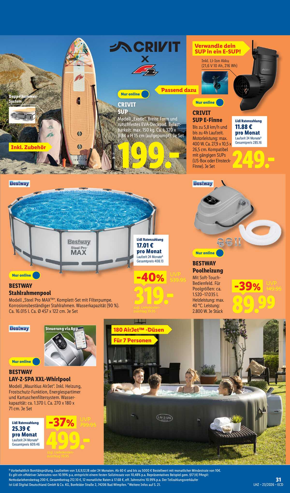 Leták Lidl Německo 1.6.-6.6.2026 strana 31