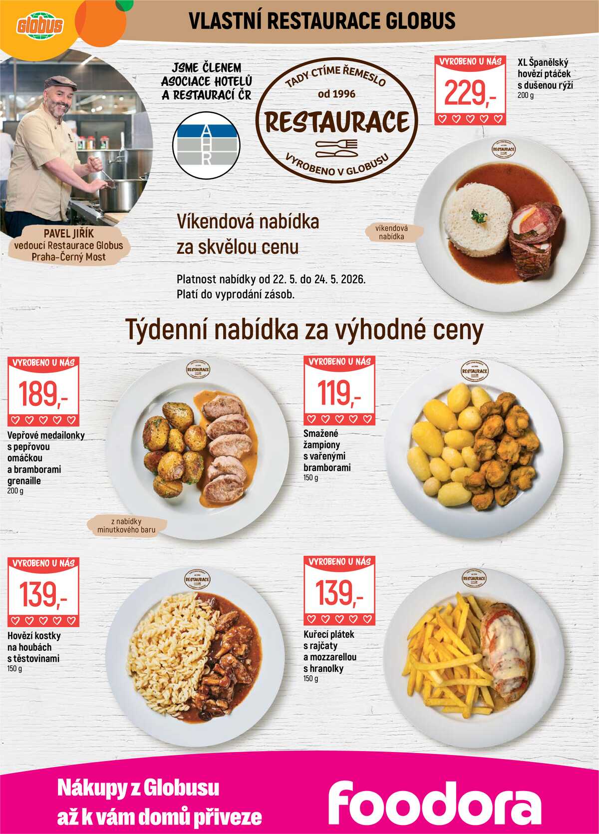 Akční leták Globus 20.5. - 26.5.2026 - Globus Praha - Centrum Černý Most strana 7