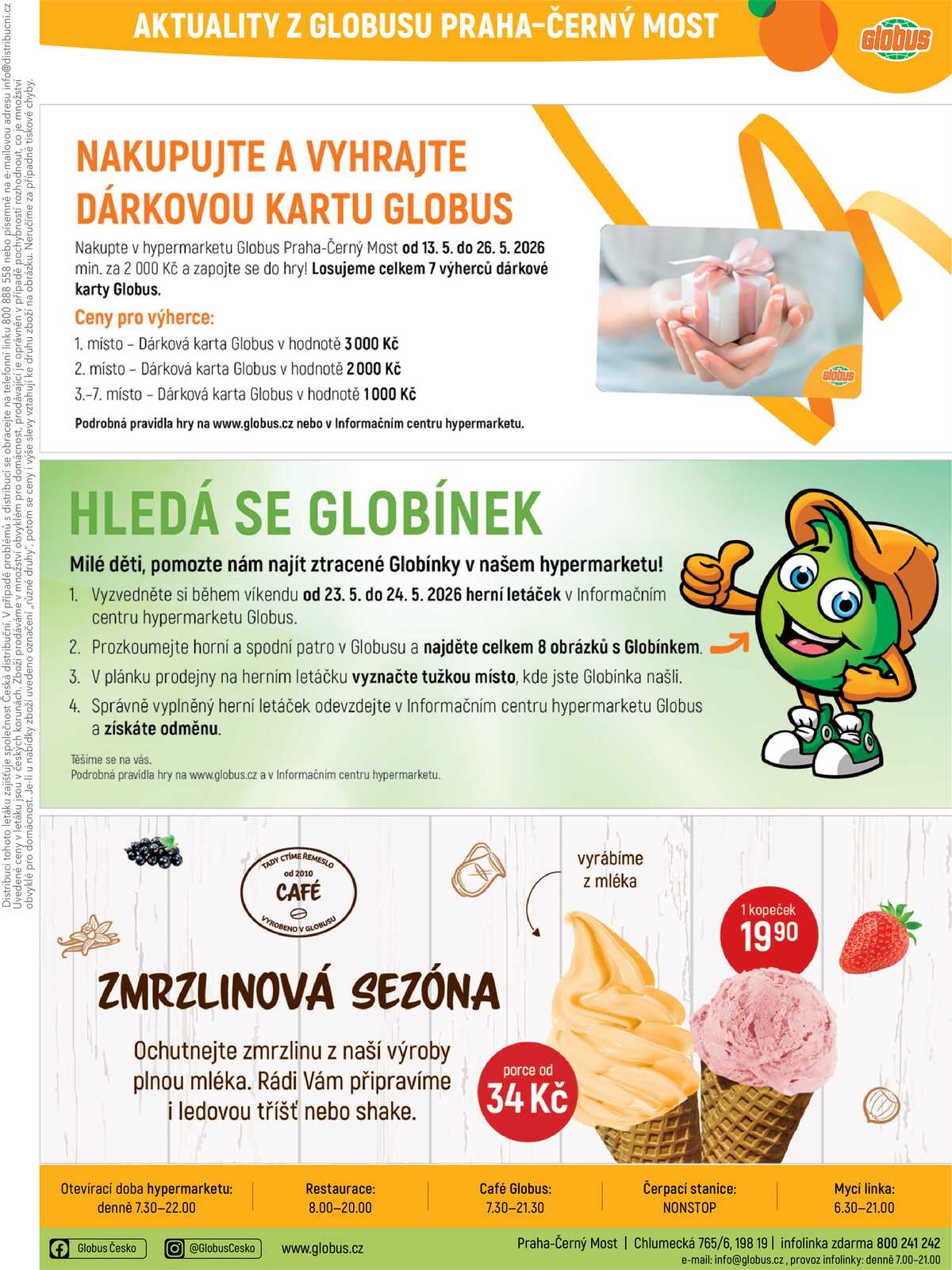 Akční leták Globus 20.5. - 26.5.2026 - Globus Praha - Centrum Černý Most strana 43