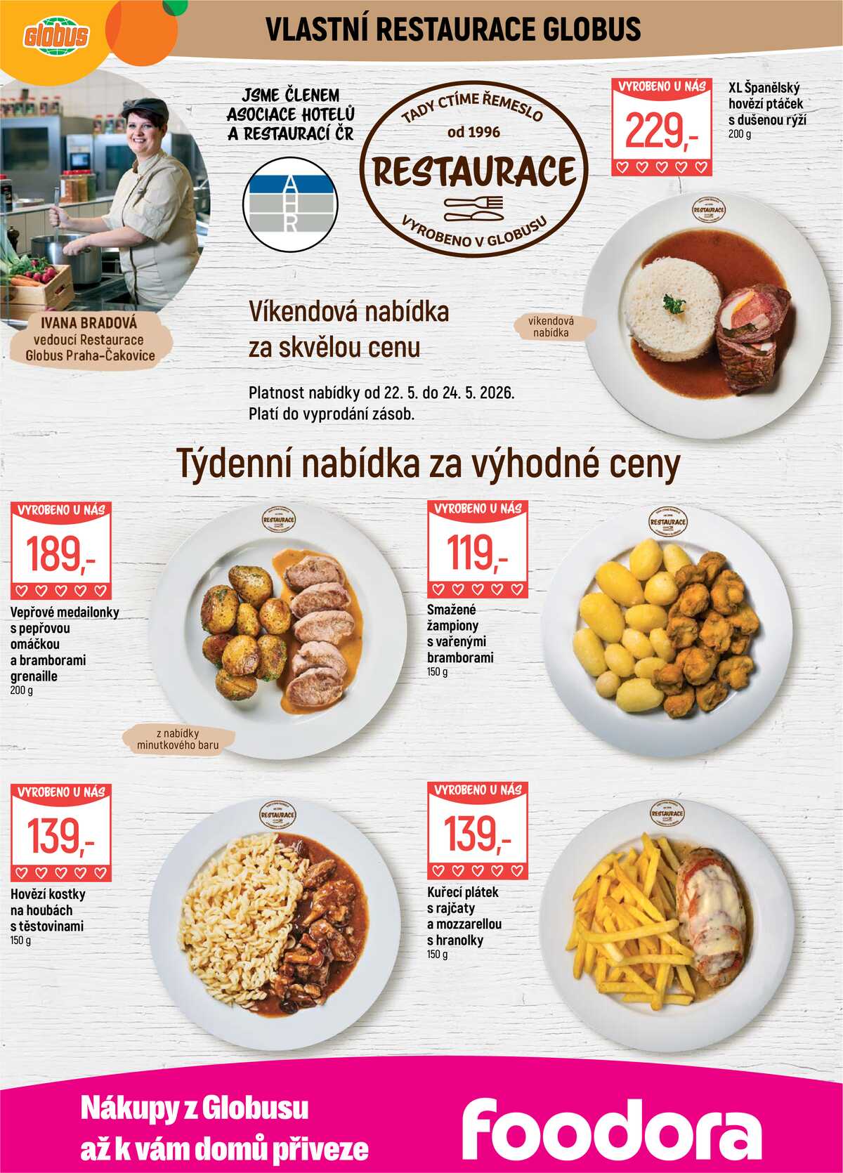 Akční leták Globus 20.5. - 26.5.2026 - Globus Praha - Čakovice strana 7