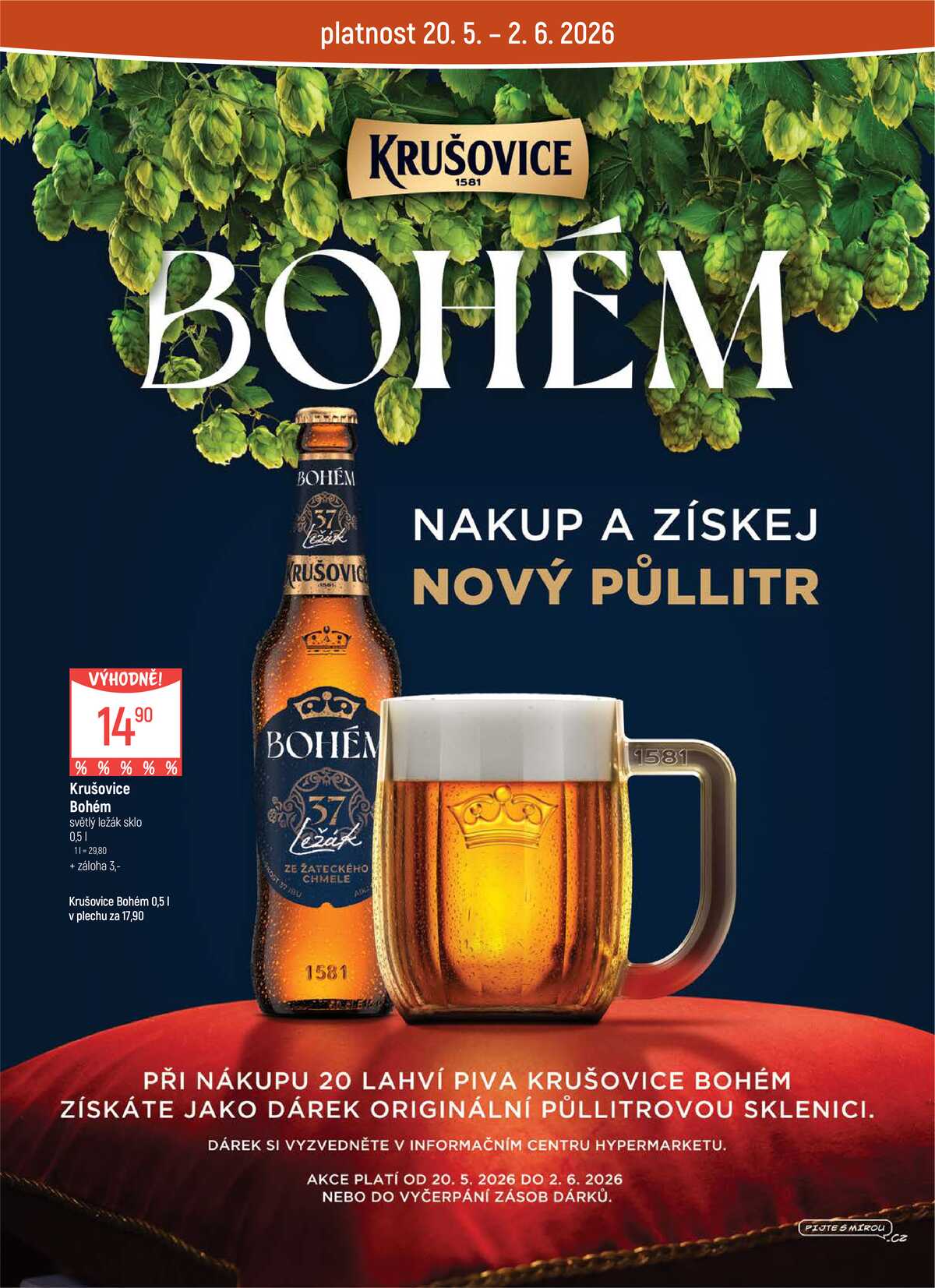 Akční leták Globus 20.5. - 26.5.2026 - Globus Praha - Čakovice strana 9