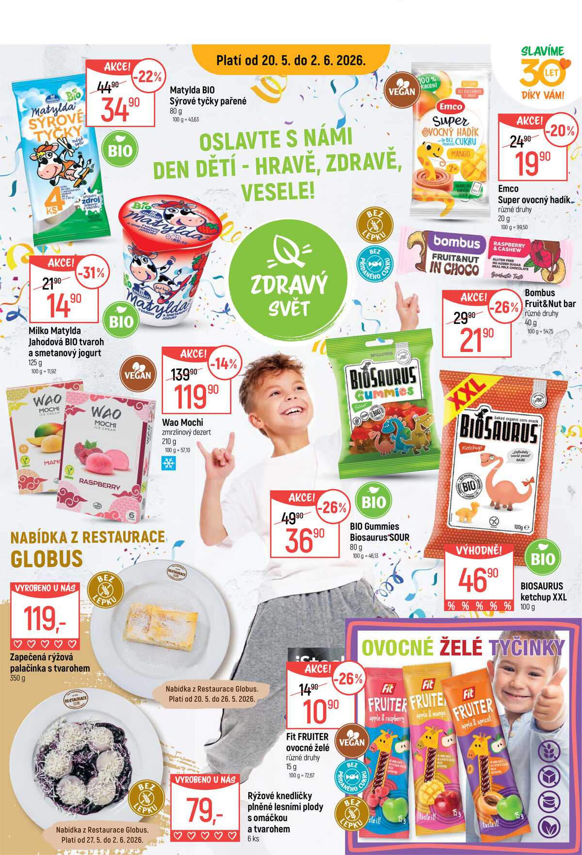 Akční leták Globus 20.5. - 2.6.2026 - Globus České Budějovice strana 2