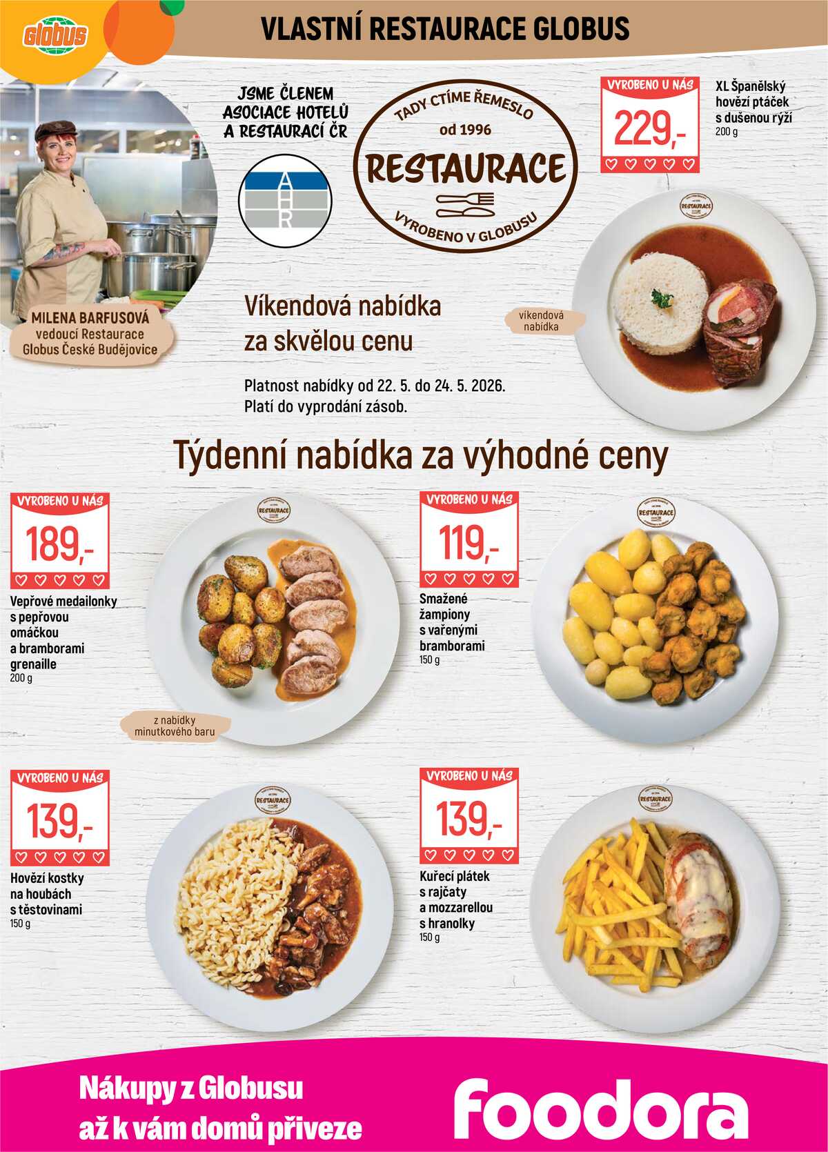 Akční leták Globus 20.5. - 26.5.2026 - Globus České Budějovice strana 7