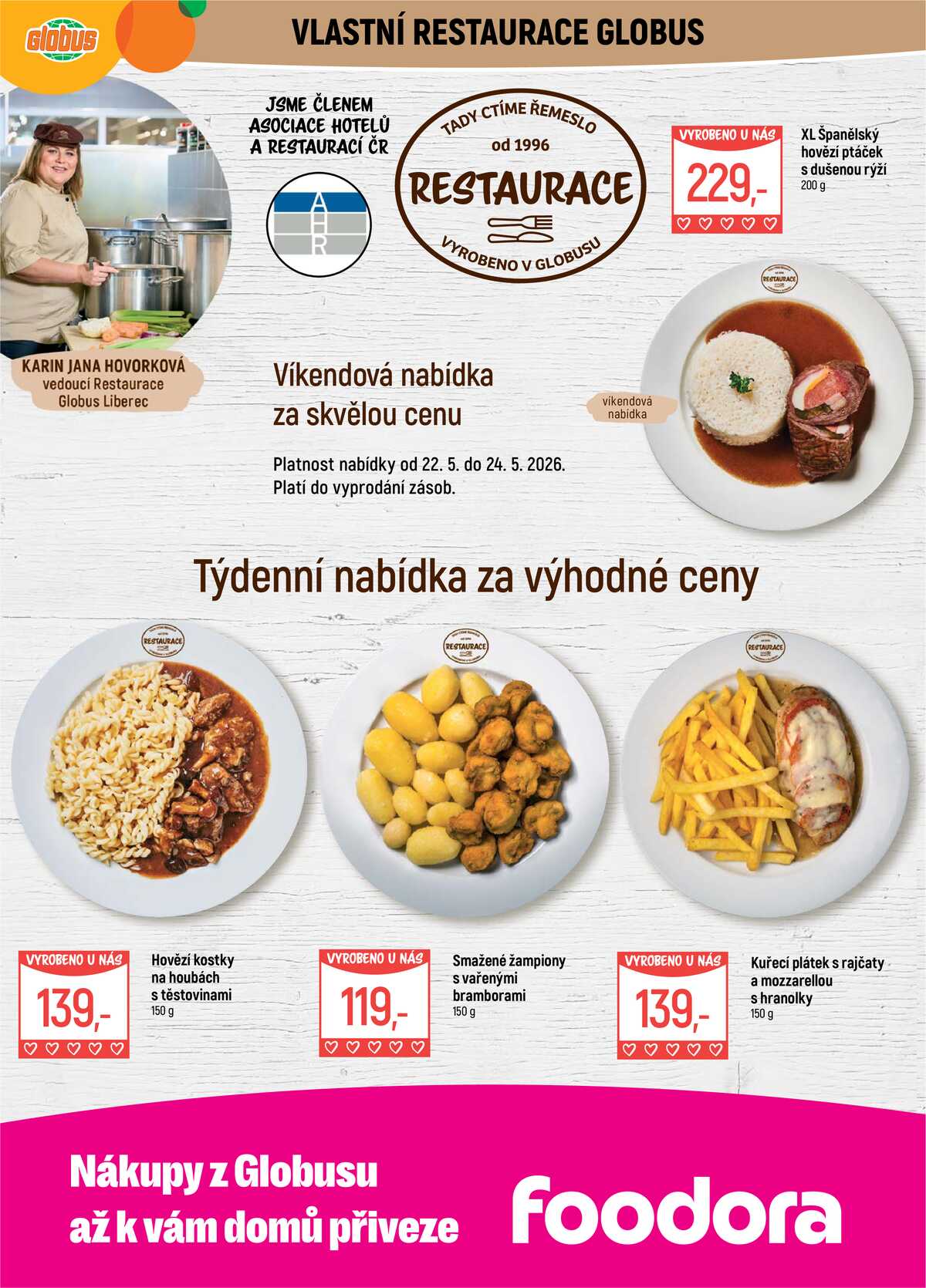 Akční leták Globus 20.5. - 26.5.2026 - Globus Liberec strana 7