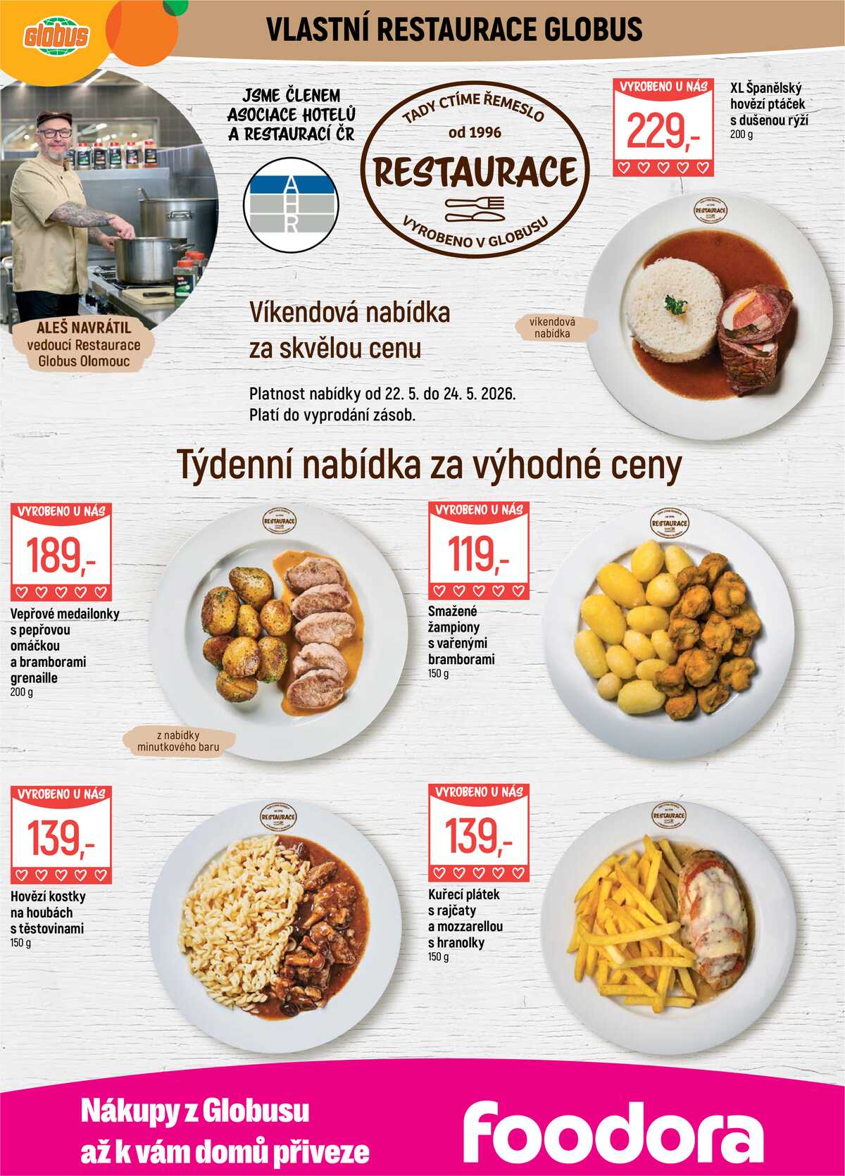 Akční leták Globus 20.5. - 26.5.2026 - Globus Olomouc strana 7