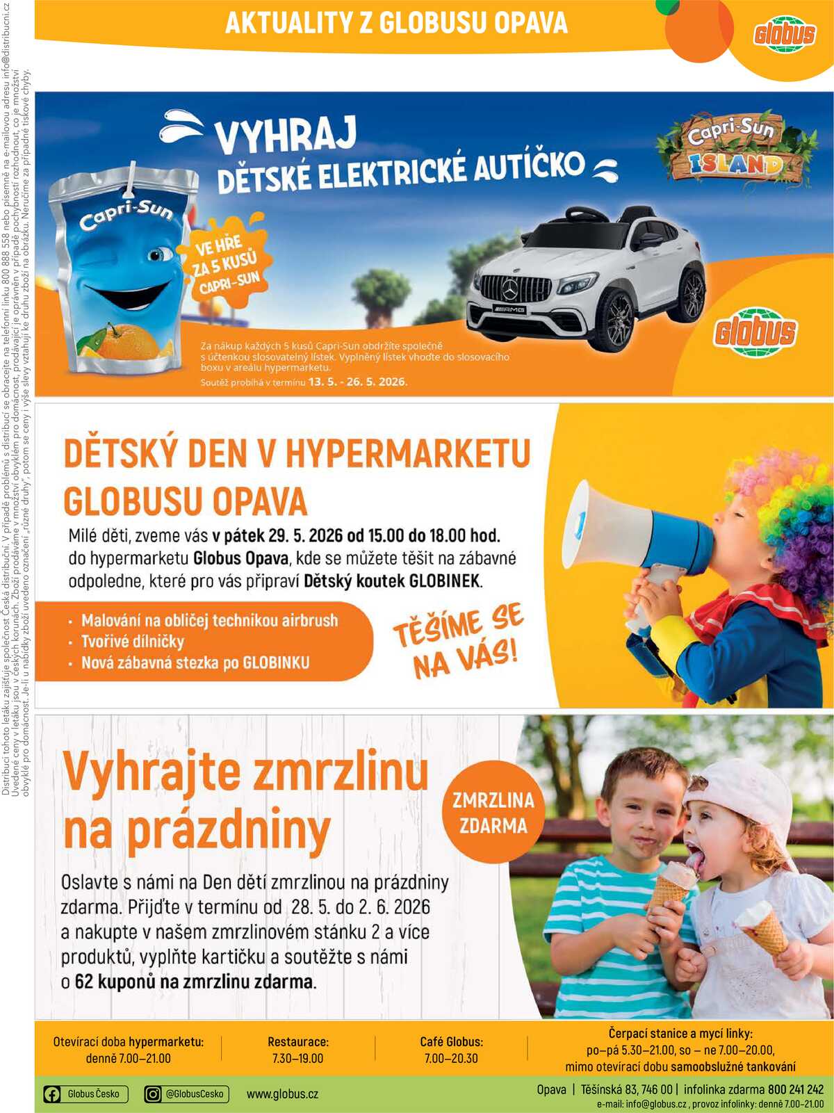 Akční leták Globus 20.5. - 26.5.2026 - Globus Opava strana 43
