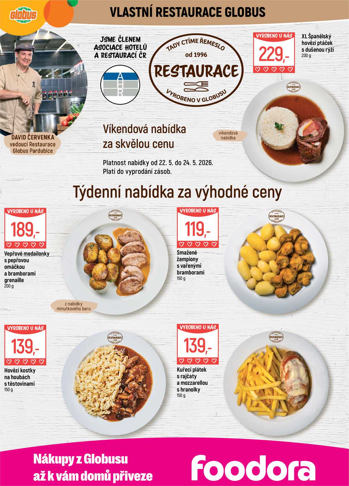 Akční leták Globus 20.5. - 26.5.2026 - Globus Pardubice strana 7