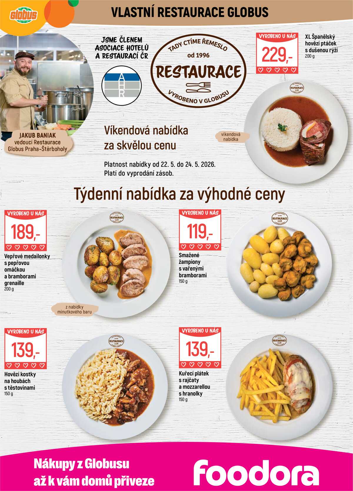 Akční leták Globus 20.5. - 26.5.2026 - Globus Praha - Štěrboholy strana 7